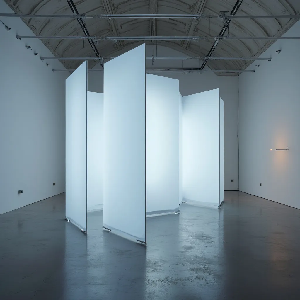 Instalación de arte digital interactiva